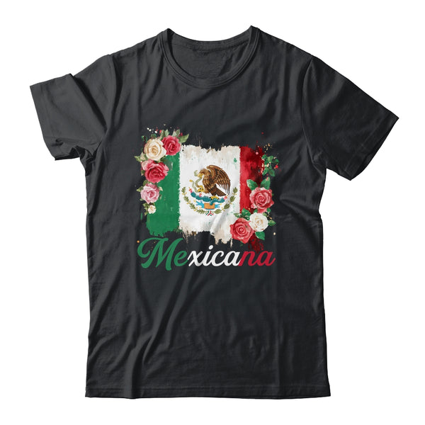 Mexicana Latina Mexico Flag Mexican Girl Mexico Women Shirt Hoodie Classic T Shirt Black 600x.jpg