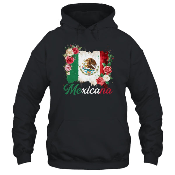 Mexicana Latina Mexico Flag Mexican Girl Mexico Women Shirt Hoodie Pullover Hoodie Black 600x.jpg