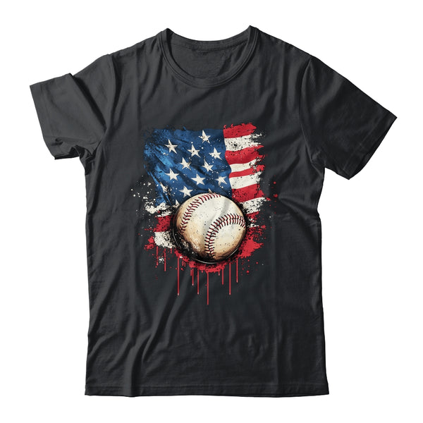 Patriotic Baseball 4th Of July Men Boys USA American Flag Shirt Hoodie Classic T Shirt Black 600x.jpg
