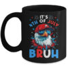 Bruh 4th Of July Boys Kids Fourth Of July Bald Eagle Mug 11oz Mug Black front 600x.jpg