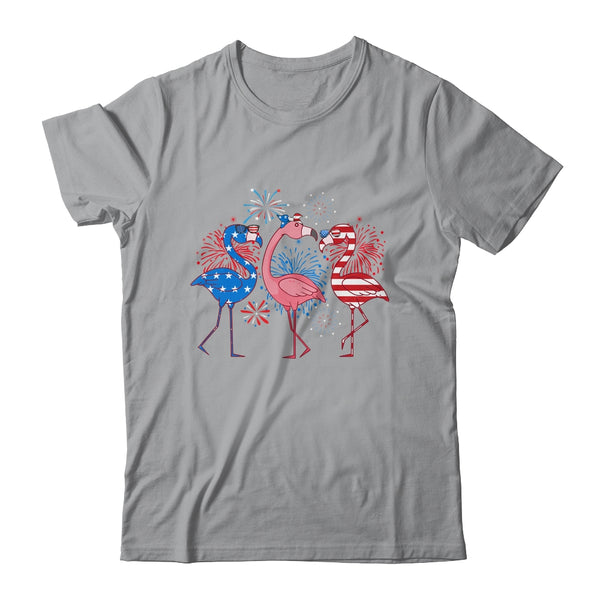 Flamingo 4th Of July American Flag Flamingo Independence Classic T Shirt Sport Grey 600x.jpg