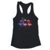 Flamingo 4th Of July American Flag Flamingo Independence Women s Ideal Racerback Tank Black 600x.jpg