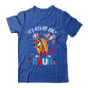 Bruh 4th Of July Boys Kids Hotdog Funny Fourth Of July Shirt Hoodie Classic T Shirt Royal 600x.jpg
