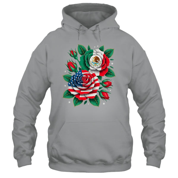Mexico Mexican Flag USA American Flag Rose Flower Mexicana Shirt Tank Top Pullover Hoodie Sport Grey 600x 2.jpg