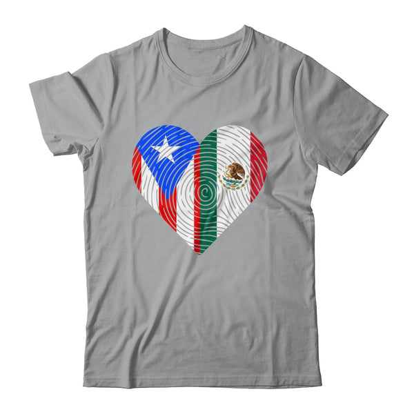 Mexico Flag Puerto Rico Flag Heart Puerto Rican Mexican Shirt Hoodie Classic T Shirt Sport Grey 600x.jpg