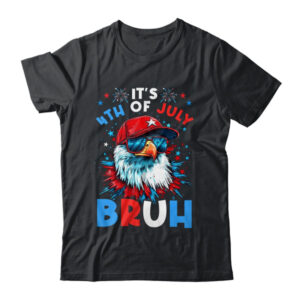 Bruh 4th Of July Boys Kids Fourth Of July Bald Eagle Shirt Tank Top Classic T Shirt Black 600x.jpg