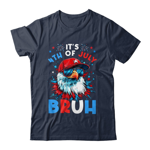 Bruh 4th Of July Boys Kids Fourth Of July Bald Eagle Shirt Tank Top Classic T Shirt Navy 600x.jpg