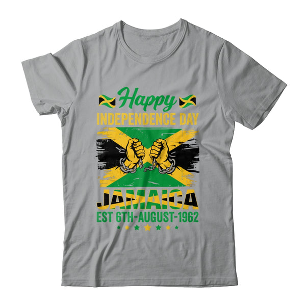 Happy Independence Day Jamaica 1962 Jamaican Men Women Shirt Tank Top Classic T Shirt Sport Grey 600x 1.jpg