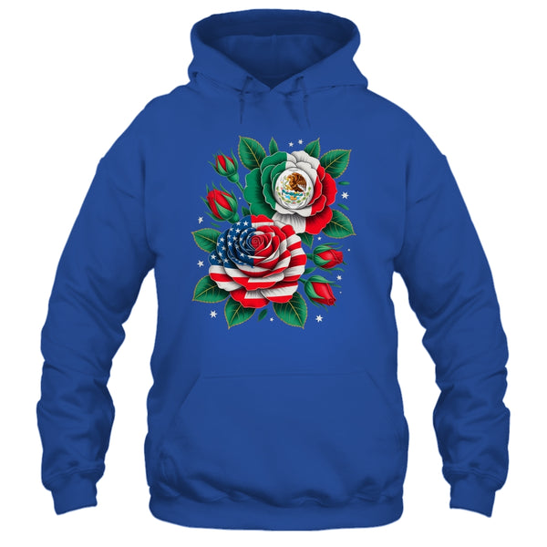 Mexico Mexican Flag USA American Flag Rose Flower Mexicana Shirt Tank Top Pullover Hoodie Royal 600x 3.jpg