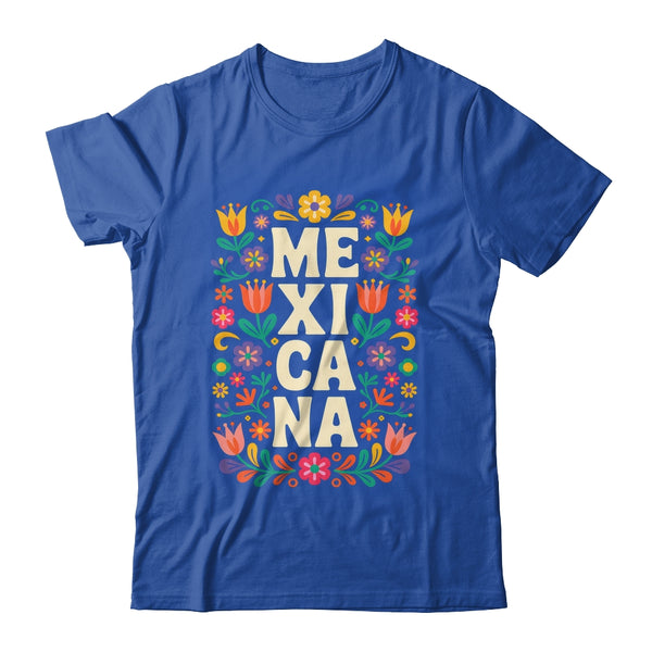 Proud Mexico For Mexicans Mexicana Mexico Women Girls Flower Shirt Tank Top Classic T Shirt Royal 600x 1.jpg