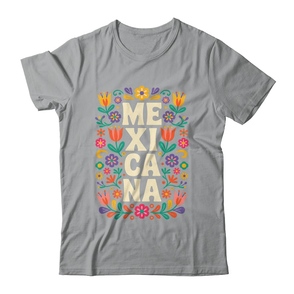 Proud Mexico For Mexicans Mexicana Mexico Women Girls Flower Shirt Tank Top Classic T Shirt Sport Grey 600x 1.jpg