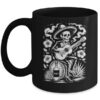 Mexico Vintage Skeleton Guitar Dia De Los Muertos Mexican Mug 11oz Mug Black front 600x.jpg