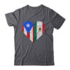 Mexico Flag Puerto Rico Flag Heart Puerto Rican Mexican Shirt Hoodie Classic T Shirt Dark Heather 600x 1.jpg