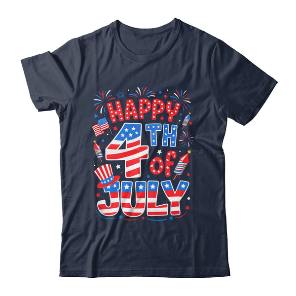 Happy 4th Of July US Flag American 4th Of July Independence Shirt Tank Top Classic T Shirt Navy 600x 1.jpg