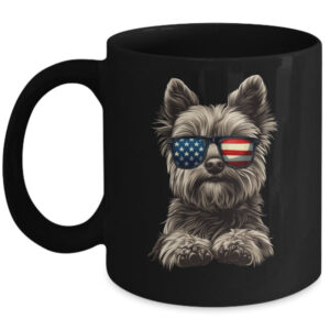 Patriotic Yorkshire Terrier Dog USA Flag 4th Of July Mug 11oz Mug Black front 600x.jpg