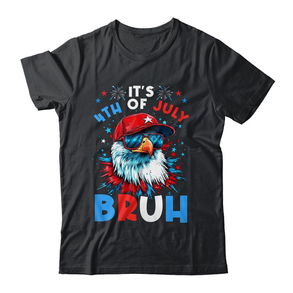 Bruh 4th Of July Boys Kids Fourth Of July Bald Eagle Shirt Tank Top Classic T Shirt Black 600x 1.jpg