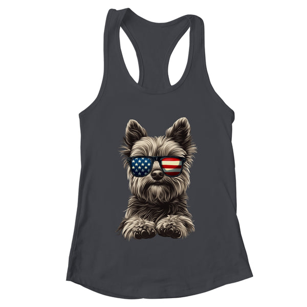 Patriotic Yorkshire Terrier Dog USA Flag 4th Of July Shirt Tank Top Women s Ideal Racerback Tank Black 600x.jpg