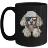 Patriotic Poodle Dog USA Flag 4th Of July Mug 15oz Mug Black front 600x.jpg