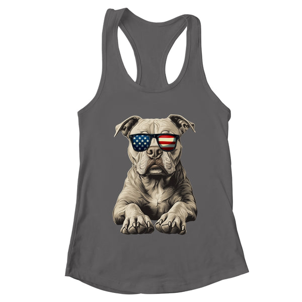 Patriotic Pitbull Dog USA Flag 4th Of July Shirt Tank Top Women s Ideal Racerback Tank Dark Grey 600x.jpg