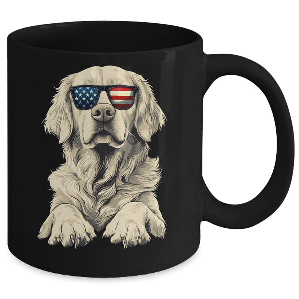 Patriotic Golden Retriever Dog USA Flag 4th Of July Mug 11oz Mug Black back 600x.jpg