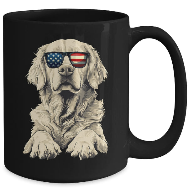 Patriotic Golden Retriever Dog USA Flag 4th Of July Mug 15oz Mug Black back 600x.jpg