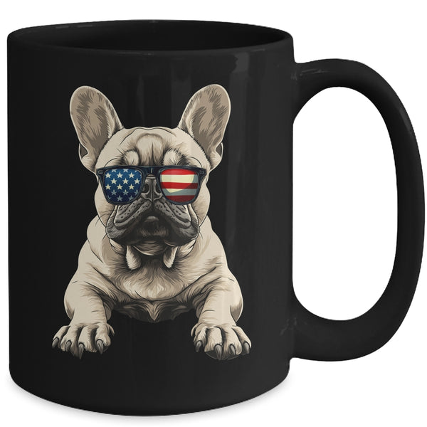 Patriotic French Bulldog Dog USA Flag 4th Of July Mug 15oz Mug Black back 600x.jpg