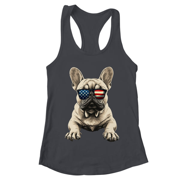 Patriotic French Bulldog Dog USA Flag 4th Of July Shirt Tank Top Women s Ideal Racerback Tank Black 600x.jpg