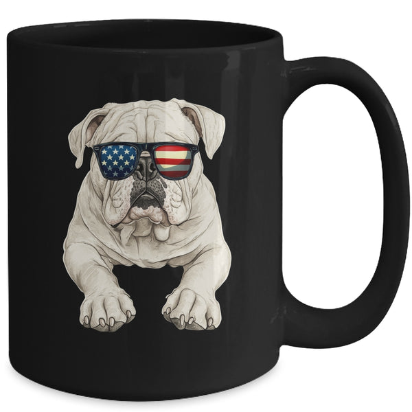 Patriotic Bulldog Dog USA Flag 4th Of July Mug 15oz Mug Black back 600x.jpg