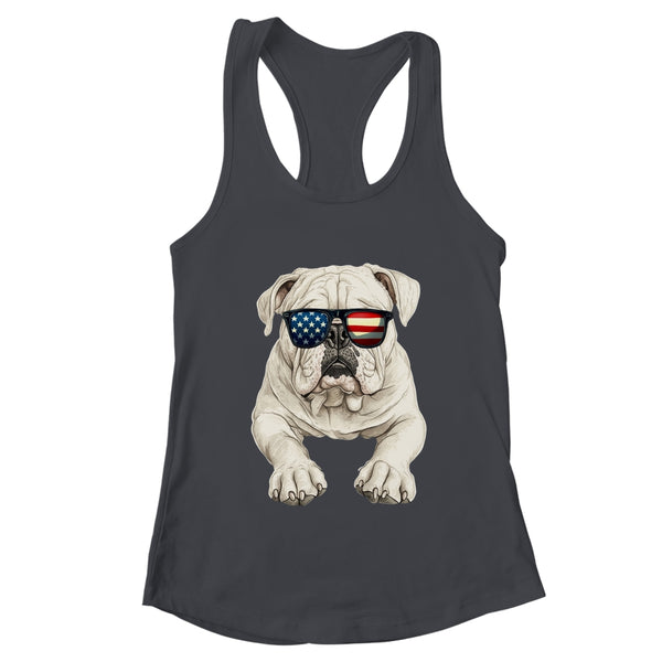 Patriotic Bulldog Dog USA Flag 4th Of July Shirt Tank Top Women s Ideal Racerback Tank Black 600x.jpg