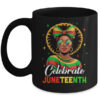 Miss Juneteenth Freedom Black American African Women Girl Mug 11oz Mug Black front 600x.jpg