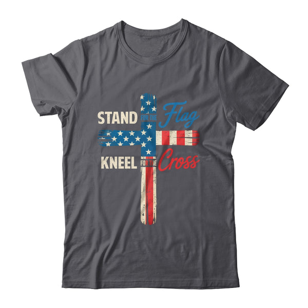 USA Flag Religious 4th Of July Christian Stand For The Flag Shirt Hoodie Classic T Shirt Dark Heather 600x.jpg