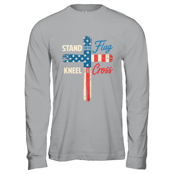 USA Flag Religious 4th Of July Christian Stand For The Flag Shirt Hoodie Long Sleeve T Shirt Sport Grey 600x.jpg
