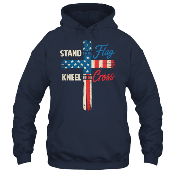 USA Flag Religious 4th Of July Christian Stand For The Flag Shirt Hoodie Pullover Hoodie Navy 600x.jpg