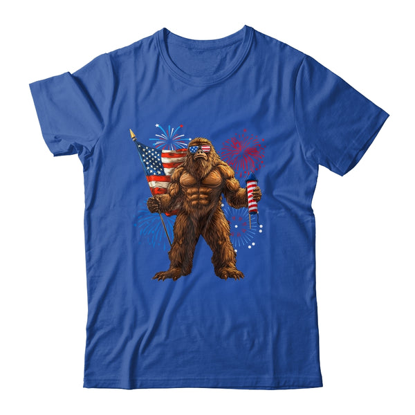 Bigfoot Fireworks 4th Of July Men Sasquatch American US Flag Shirt Tank Top Classic T Shirt Royal 600x.jpg