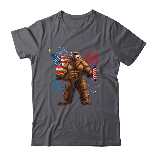 Bigfoot Fireworks 4th Of July Men Sasquatch American US Flag Shirt Tank Top Classic T Shirt Dark Heather 600x.jpg