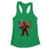 Bigfoot Fireworks 4th Of July Men Sasquatch American US Flag Shirt Tank Top Women s Ideal Racerback Tank Kelly Green 600x.jpg