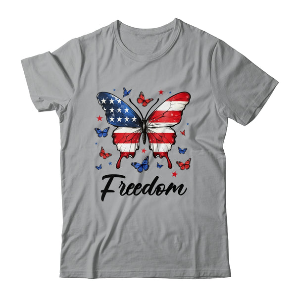 Happy 4th Of July Patriotic American Flag Freedom Butterfly Shirt Tank Top Classic T Shirt Sport Grey 600x.jpg