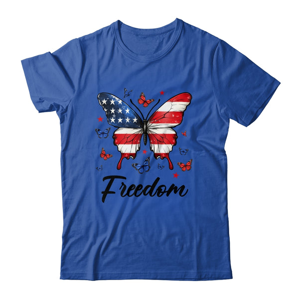 Happy 4th Of July Patriotic American Flag Freedom Butterfly Shirt Tank Top Classic T Shirt Royal 600x.jpg