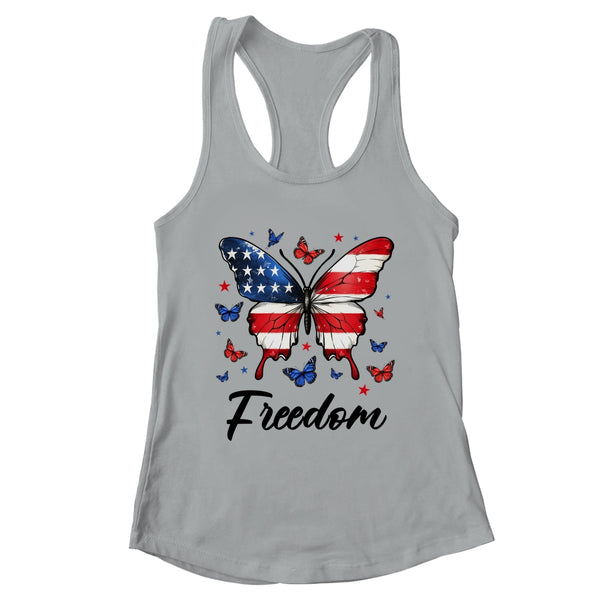 Happy 4th Of July Patriotic American Flag Freedom Butterfly Shirt Tank Top Women s Ideal Racerback Tank Heather Grey 600x.jpg
