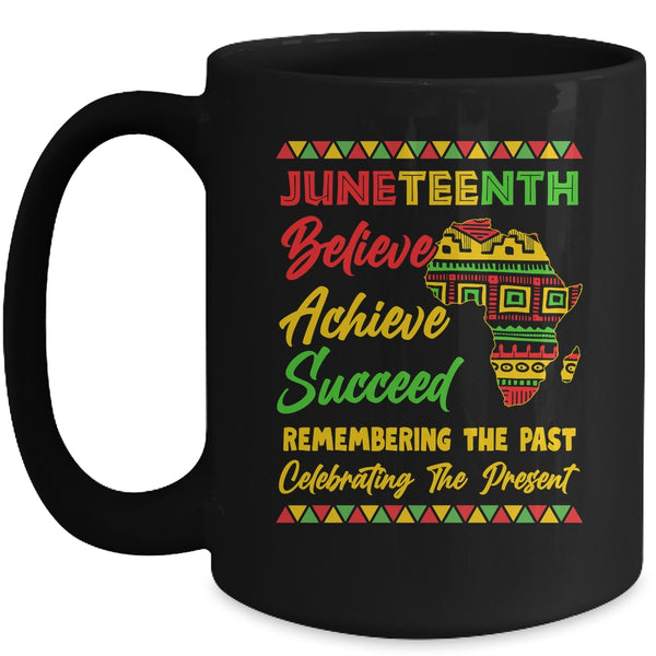 Juneteenth Is My Independence Day African 1865 Juneteenth Mug 15oz Mug Black front 600x.jpg