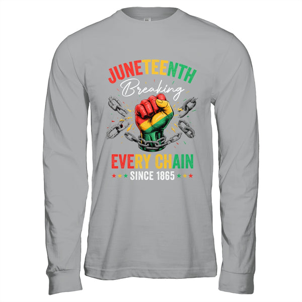 Breaking Every Chain Since 1865 Women Men Juneteenth Freedom Shirt Hoodie Long Sleeve T Shirt Sport Grey 600x.jpg Breaking Every Chain Since 1865 Women Men Juneteenth Freedom Shirt Hoodie Long Sleeve T Shirt Sport Grey 600x.jpg