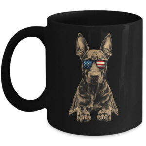 Patriotic Doberman Dog USA Flag 4th Of July Mug 11oz Mug Black front 600x.jpg