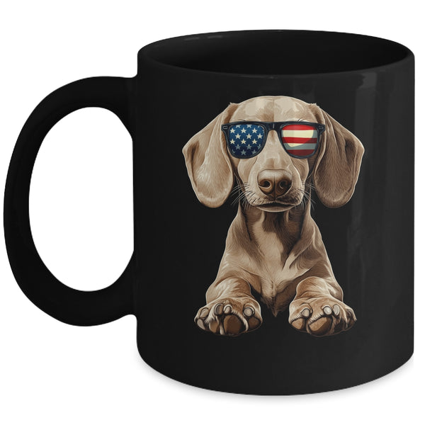 Patriotic Dachshund Dog USA Flag 4th Of July Mug 11oz Mug Black front 600x.jpg