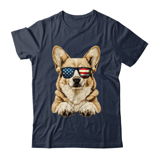 Patriotic Corgi Dog USA Flag 4th Of July Shirt Tank Top Classic T Shirt Navy 600x.jpg