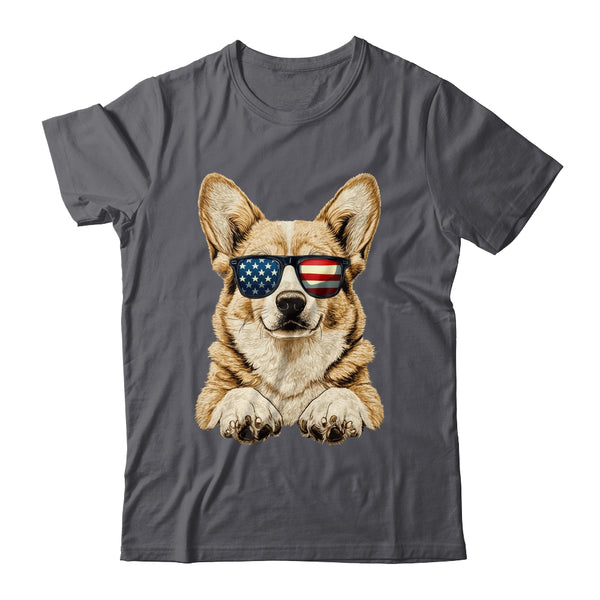 Patriotic Corgi Dog USA Flag 4th Of July Shirt Tank Top Classic T Shirt Dark Heather 600x.jpg
