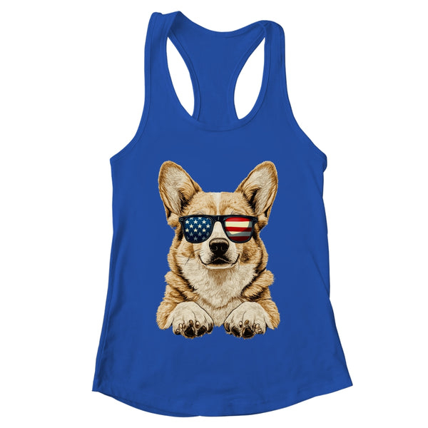 Patriotic Corgi Dog USA Flag 4th Of July Shirt Tank Top Women s Ideal Racerback Tank Royal 600x.jpg