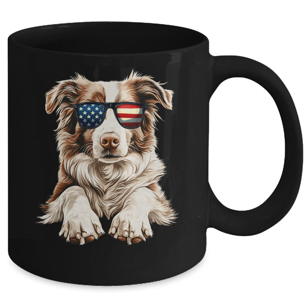 Patriotic Australian Shepherd Dog USA Flag 4th Of July Mug 11oz Mug Black back 600x.jpg