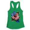 American Flag Hibiscus Flower Patriotic Floral 4th Of July Shirt Tank Top Women s Ideal Racerback Tank Kelly Green 600x.jpg