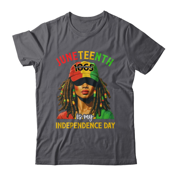 Juneteenth Is My Independence Day Black Women Freedom 1865 Shirt Hoodie Classic T Shirt Dark Heather 600x.jpg
