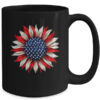 Sunflower American Flag USA 4th Of July Women Men Girls Mug 15oz Mug Black back 600x.jpg